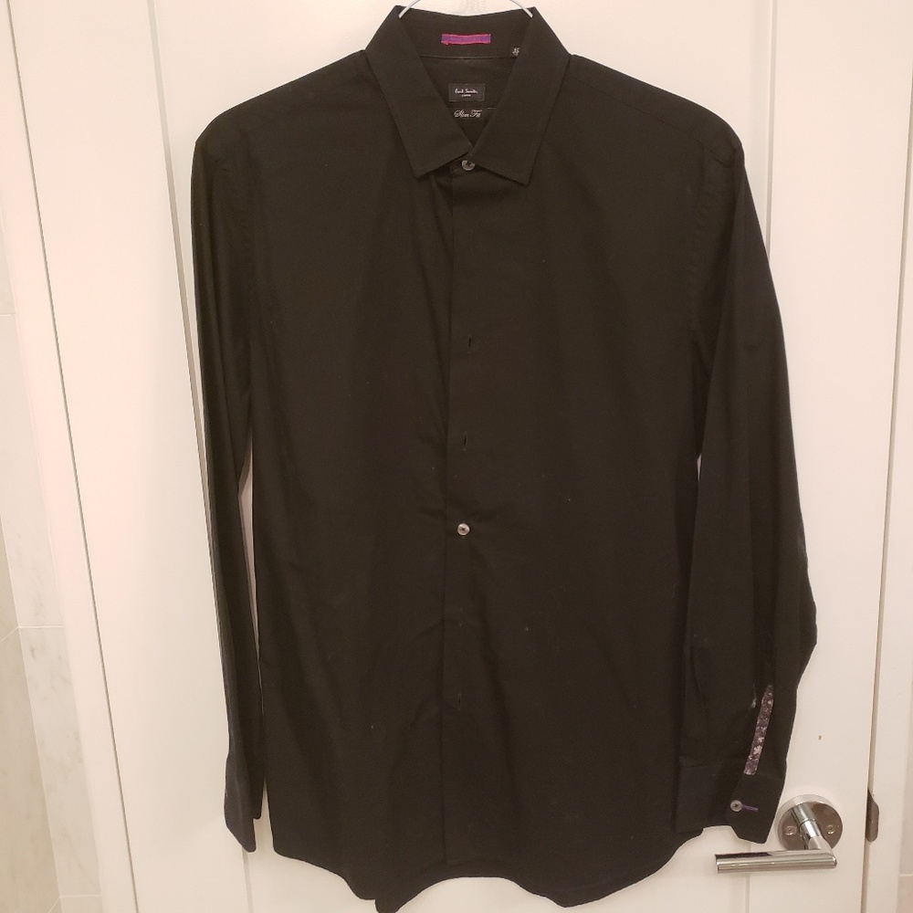 Paul Smith Black Shirt Size 39
